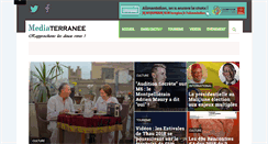 Desktop Screenshot of mediaterranee.com